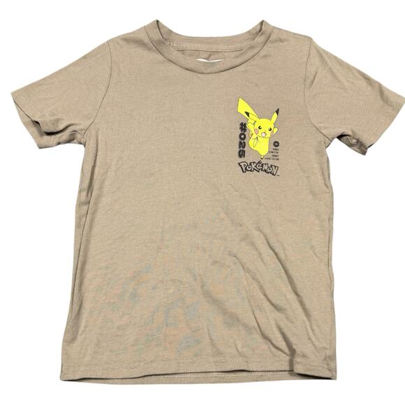 Abercrombie Kids Pokémon Pikachu High Voltage Graphic Tee Size 5/6 - Picture 1 of 5